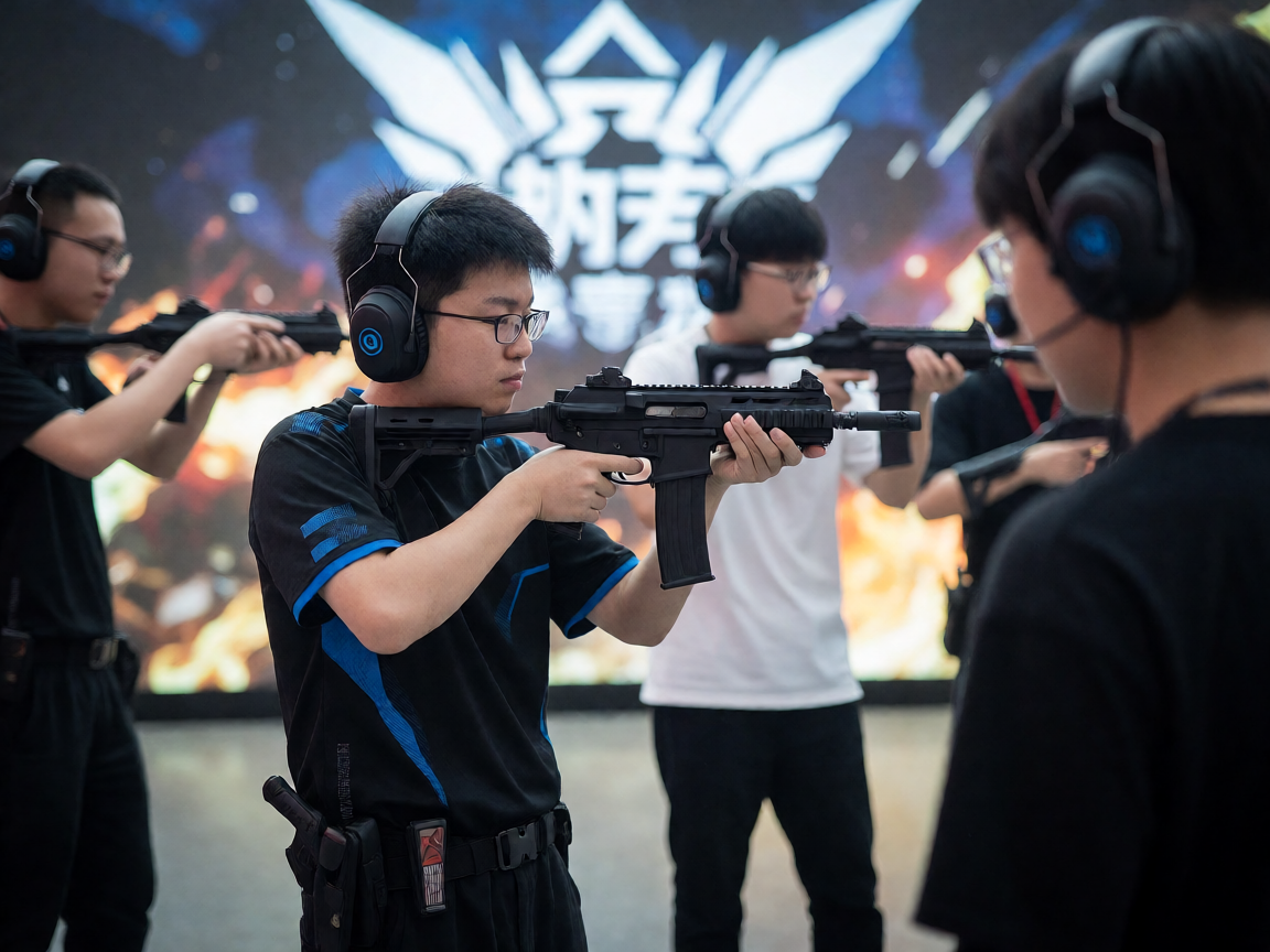 FPS射击类电竞赛事现场